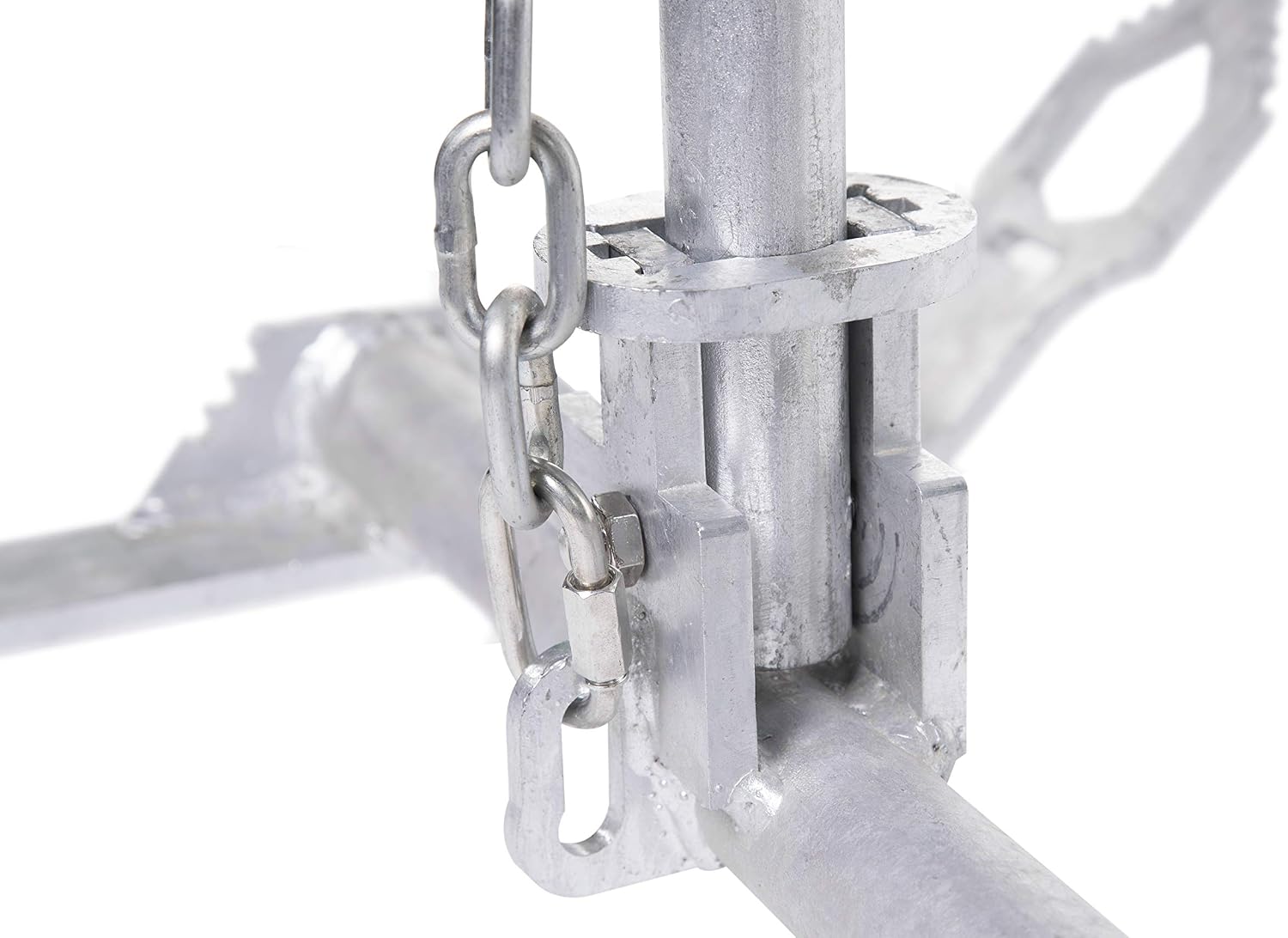 Folding Boat Anchor - 26 LB | Galvanized Breakaway River Boat Anchor | Columbia River Edition