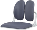 【Premium Dual-Backrests】 Made in Korea Ergonomic Floor Chair with Back Support - Meditation Chair, Floor Gaming Chair, Reading Chair, Floor Chairs for Adults, Foldable Chair (Grey)