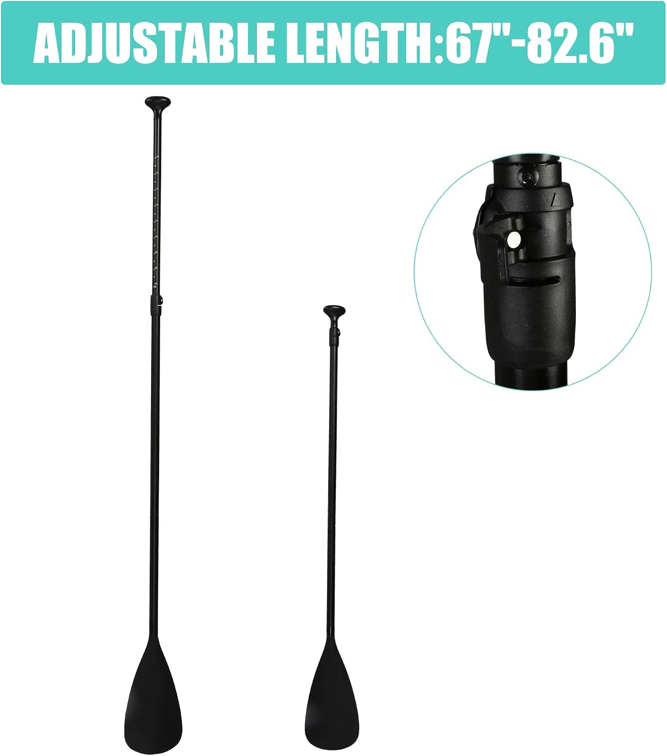 Inflatable Stand Up Paddle Board W SUP Accessories & Backpack Leash Double Action Hand Pump Repair Kit