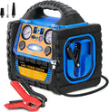 2200A Car Jump Starter with Air Compressor 260PSI, 12V Auto Battery Charger Jump Box for Car Battery Portable with 400W Inverter AC/DC/USB Output and LED Light