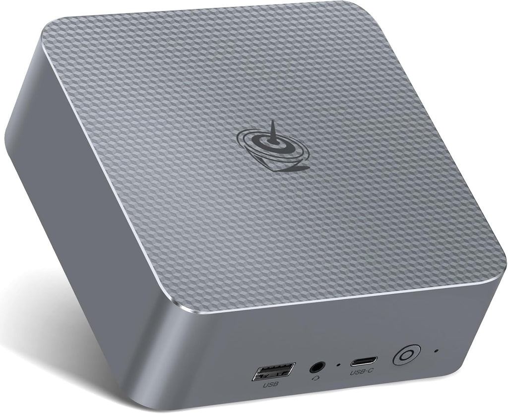 Beelink EQI12 Mini PC, Intel 12th Gen Core i5 1235U (10C/12T) up to 4.4GHz, Mini Computer 32GB DDR4 RAM 500GB SSD, 4K Dual Display, Dual LAN, USB3.0, WiFi6, BT5.4
