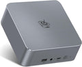Beelink EQI12 Mini PC, Intel 12th Gen Core i5 1235U (10C/12T) up to 4.4GHz, Mini Computer 32GB DDR4 RAM 500GB SSD, 4K Dual Display, Dual LAN, USB3.0, WiFi6, BT5.4