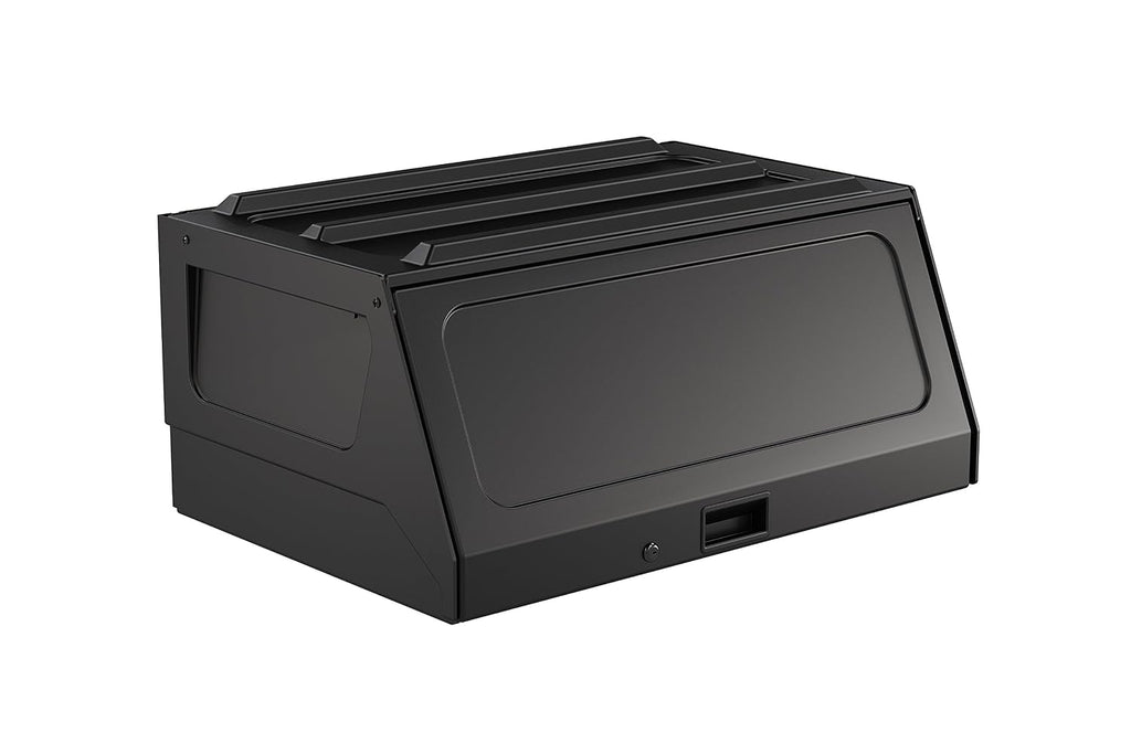 Suncast Commercial Locking Hood for Housekeeping Carts, Secure and Durable Accessory for Securing Supplies, Easy Installation, Black