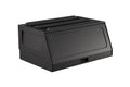 Suncast Commercial Locking Hood for Housekeeping Carts, Secure and Durable Accessory for Securing Supplies, Easy Installation, Black