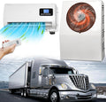 12V DC Air Conditioner 9000 BTU for Truck Praking, Electric Ac Unit Split 12 Volt Air Conditioner - Quiet Fast Cooling Energy Efficient for Semi-Truck, RV, Camper, Trailer, Pickup, Motorhome and Yacht