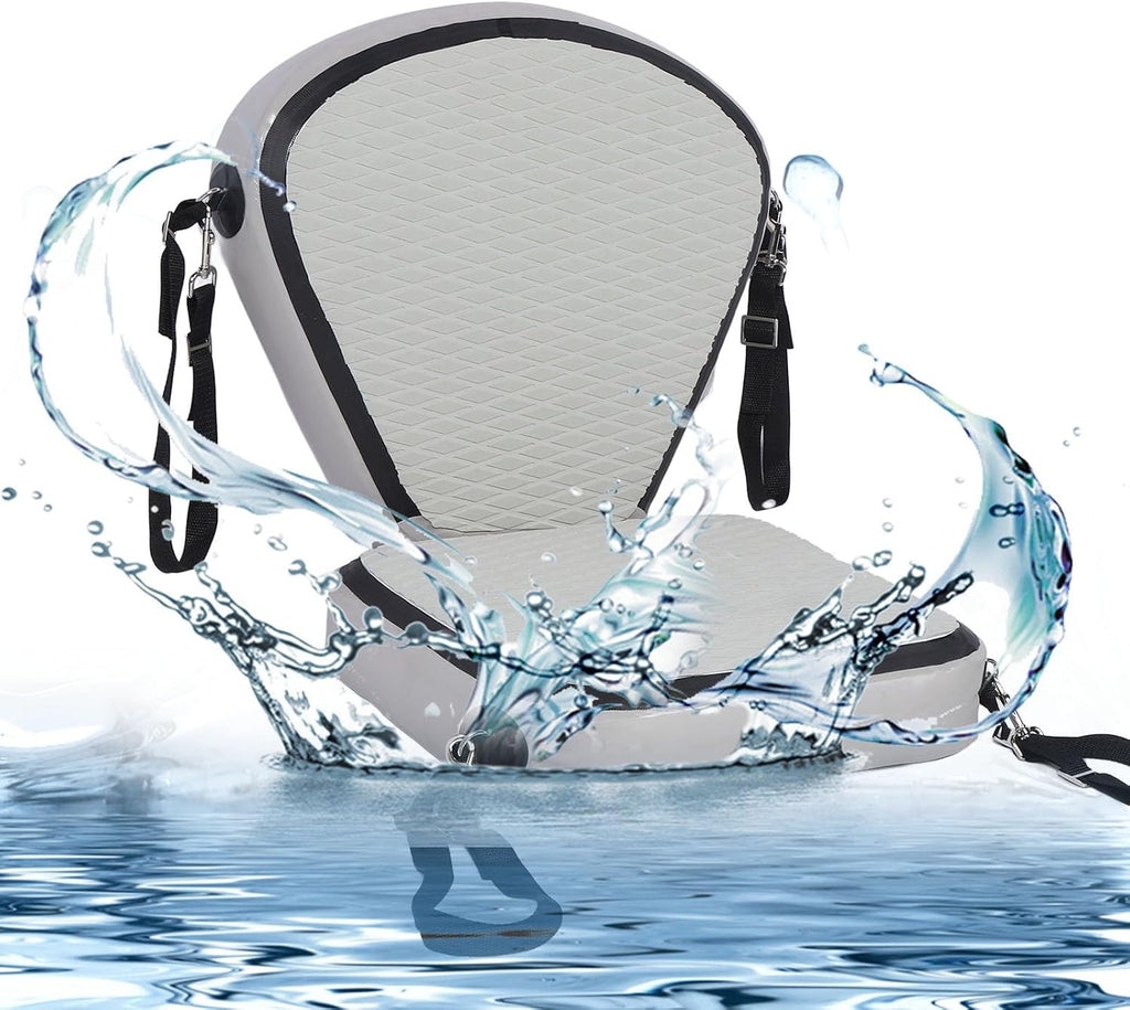 Detachable Paddle Board Seat for Kayaks and Rowboats, Ergonomic Design with Enhanced Comfort, Adjustable and Secure Fixation, Premium EVA Foam Lining