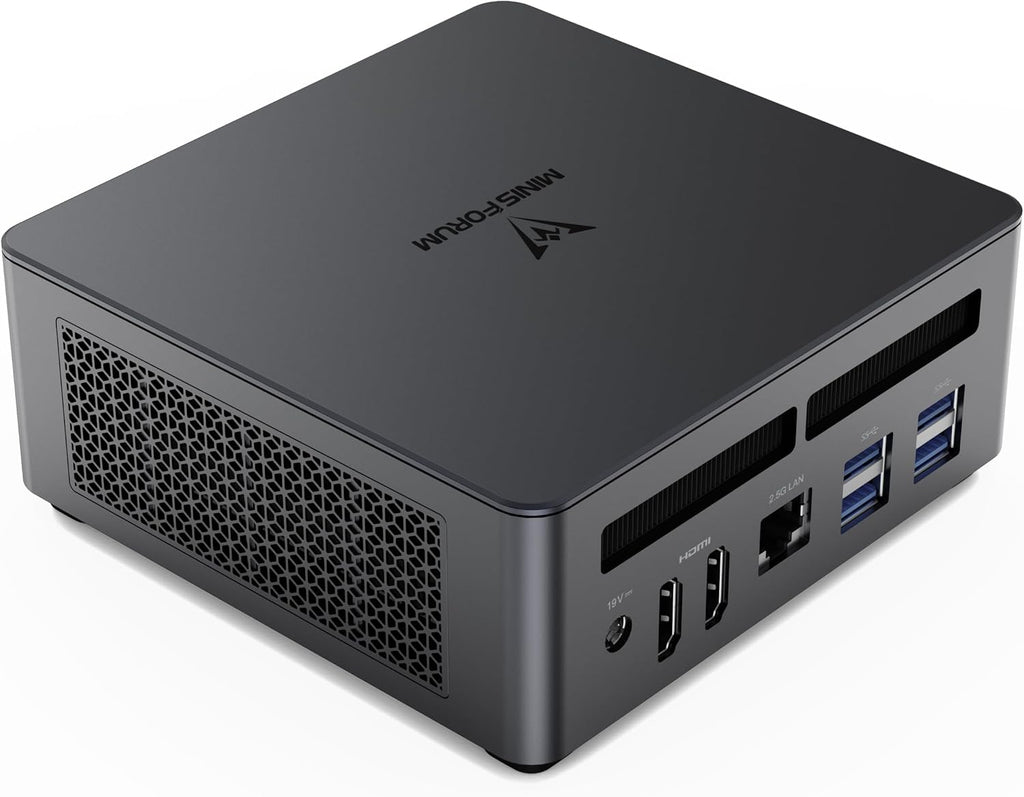 MINISFORUM UM790 Pro Mini PC AMD Ryzen 9 7940HS(8C/16T, up to 5.2GHz) 32GB DDR5 RAM 1TB PCIe4.0 SSD Micro Computer 2xHDMI/ 2xUSB4(8K@60Hz) Radeon 780M Graphics Small Form Factor