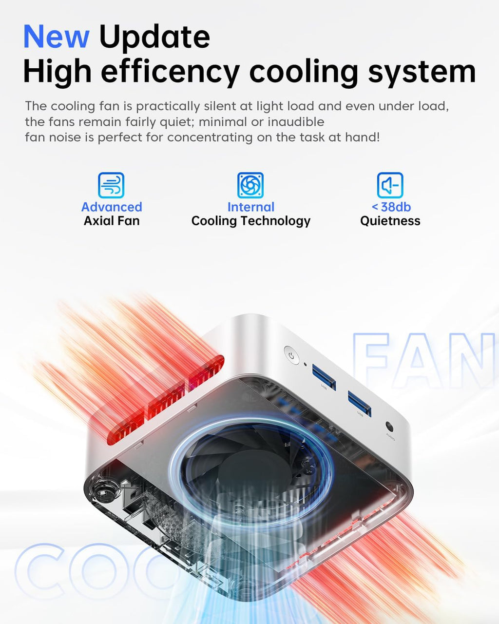 ACEMAGIC V1 Mini PC,16GB DDR4 RAM 512GB SSD Mini Computers, Twin Lake N150(Beat N97/N95) Small Desktop PC, 4K Dual Display/HDMI/WiFi/BT/LAN for Home/Office