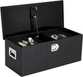 Garvee Aluminum Truck Bed Tool Box Waterproof Lockable Storage Heavy Duty Toolbox for Pickup Beds, RVs & Trailers, Secure Organizer with Side Handles & Gas Strut Lid
