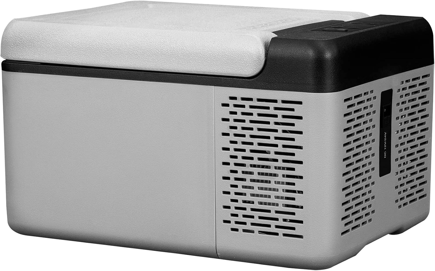 VEVOR 12V Car Refrigerator 10 QT, Portable Mini Freezer with APP Control, -4℉ to 68℉, 12/24V DC & 110-220V AC Compressor Cooler for Travel, Camping, Home, Road Trip