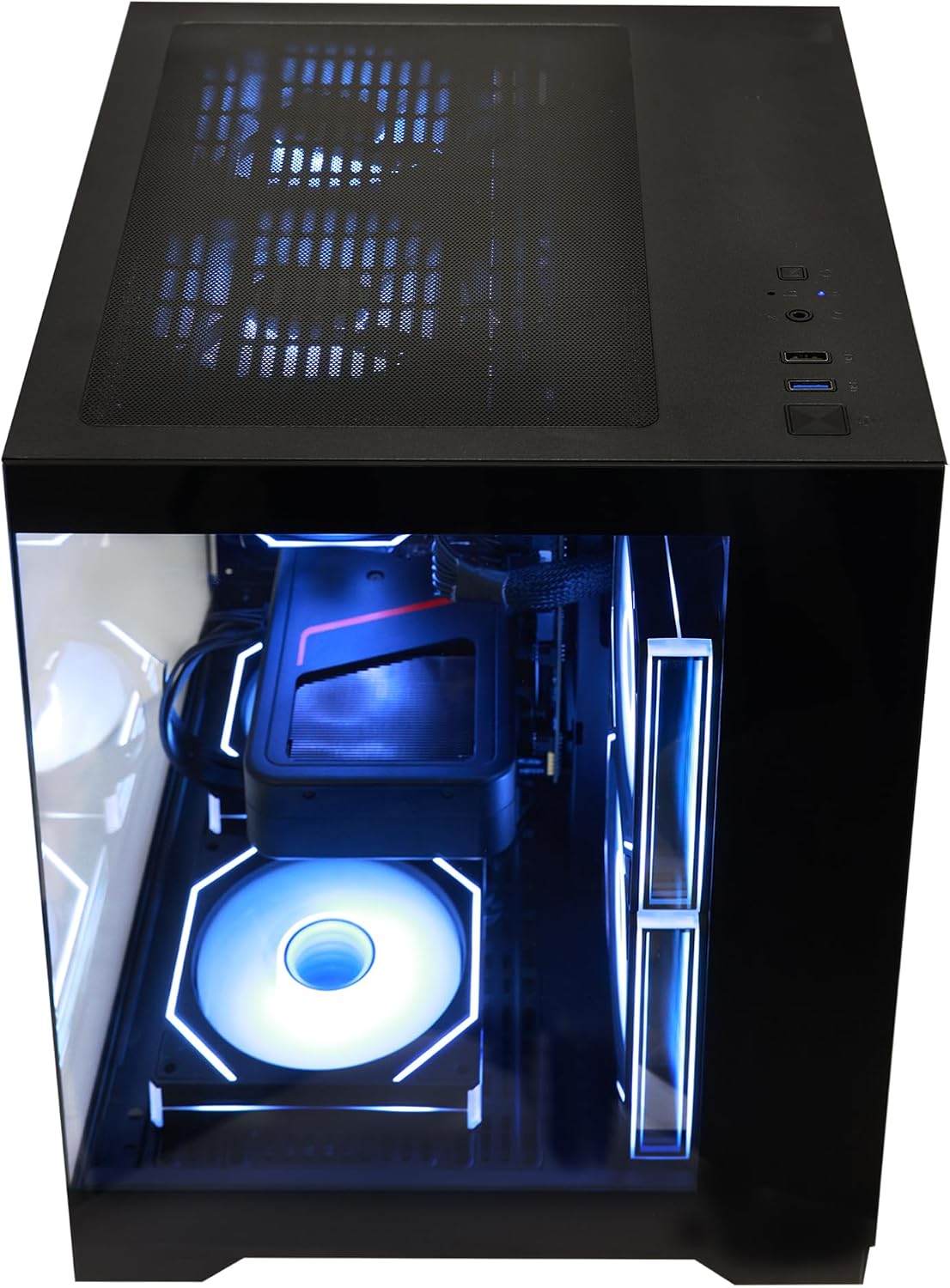 Ace Gaming PC Desktop- Intel Core i5 14400F 3.5 GHz 10-Core, GeForce RTX 5060 8GB, 16GB DDR4 RAM 3200MHz,1TB PCIe SSD, Wi-Fi & Bluetooth, Windows 11-Prebuilt Tower Gamer Computer-Black