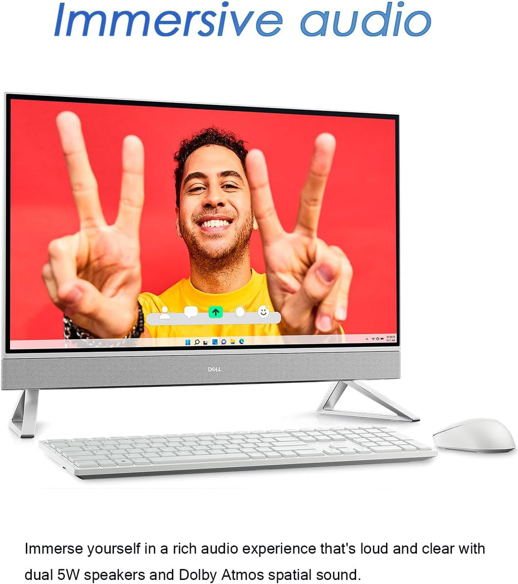 Dell Inspiron 7730 All-in-One Touchscreen Desktop • 27' FHD IPS Display • NVIDIA GeForce MX570A • Intel 10-Core 7-150U • Win 11 Pro • Wireless KB & Mouse • 32 GB RAM, 2 TB SSD • w/Accessories