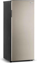 Frigidaire 10 Cu. Ft. Upright Convertible Fridge/Freezer, Reversible Door, Removable Glass Shelves, Adjustable Controls, Platinum Finish