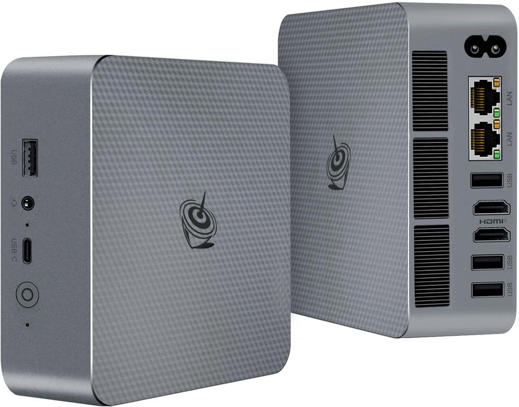 Beelink EQI12 Mini PC,Intel 12th Gen Core i5-1235U (10C/12T,up to 4.4GHz),Mini Computer with 32GB DDR4 RAM 1TB M.2 2280 PCle 4.0x4 SSD,4K Dual Screen Display/WiFi6/BT5.4/USB3.2/Dual Gigabit LAN