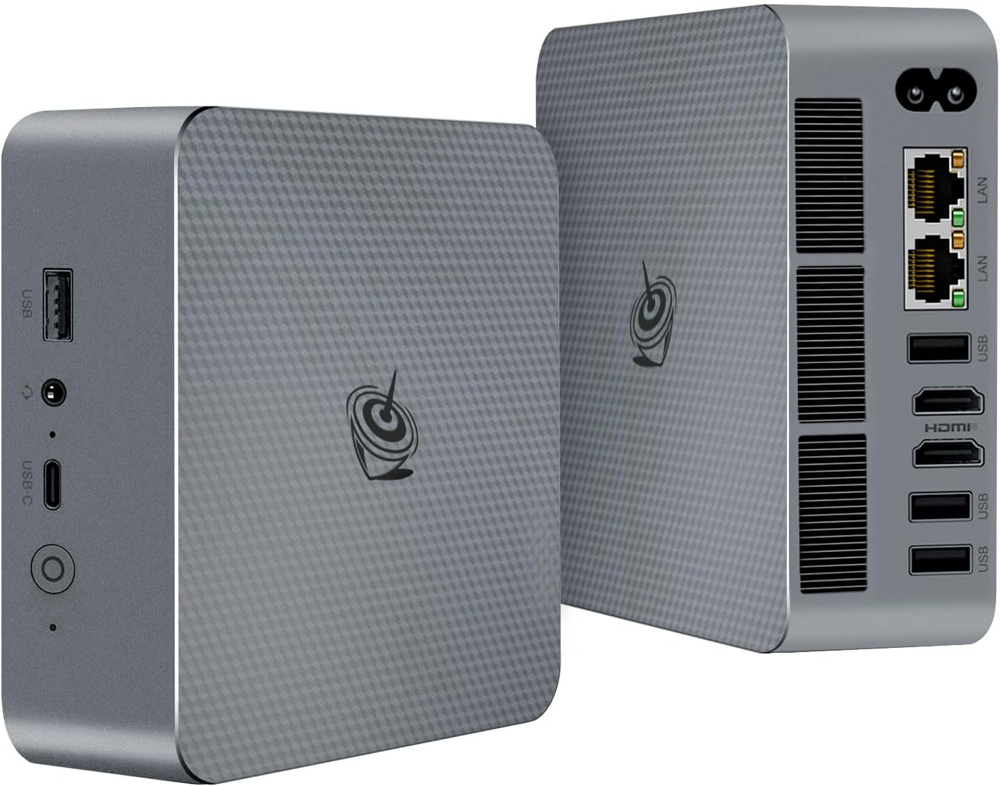 Beelink EQI12 Mini PC,Intel 12th Gen Core i5-1235U (10C/12T,up to 4.4GHz),Mini Computer with 32GB DDR4 RAM 1TB M.2 2280 PCle 4.0x4 SSD,4K Dual Screen Display/WiFi6/BT5.4/USB3.2/Dual Gigabit LAN