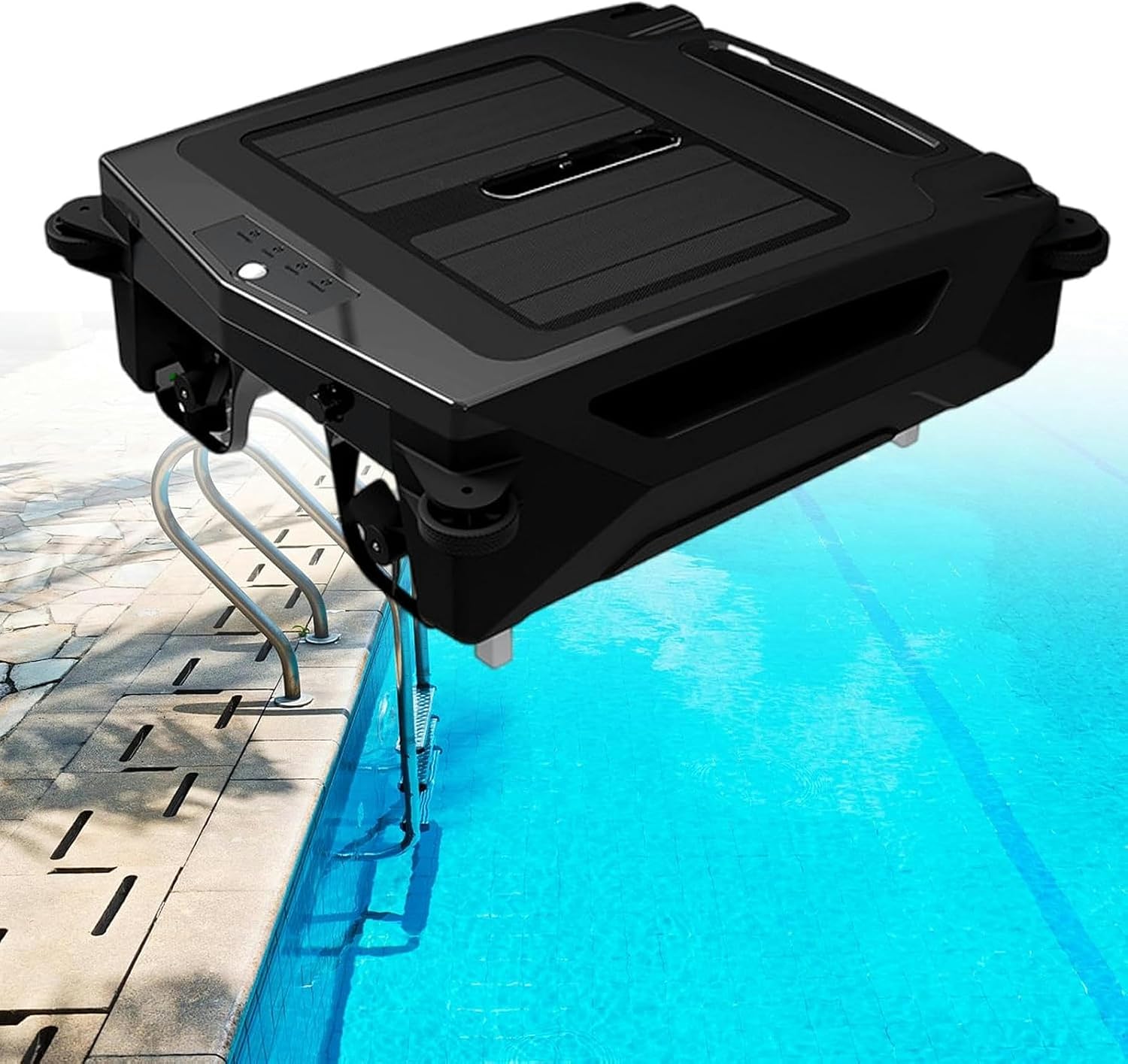 Robotic Swimming Pools with Automatic Solar Load, with Exhaust Function to Avoid Automatic Obstacles, Pool Skimmer, Home