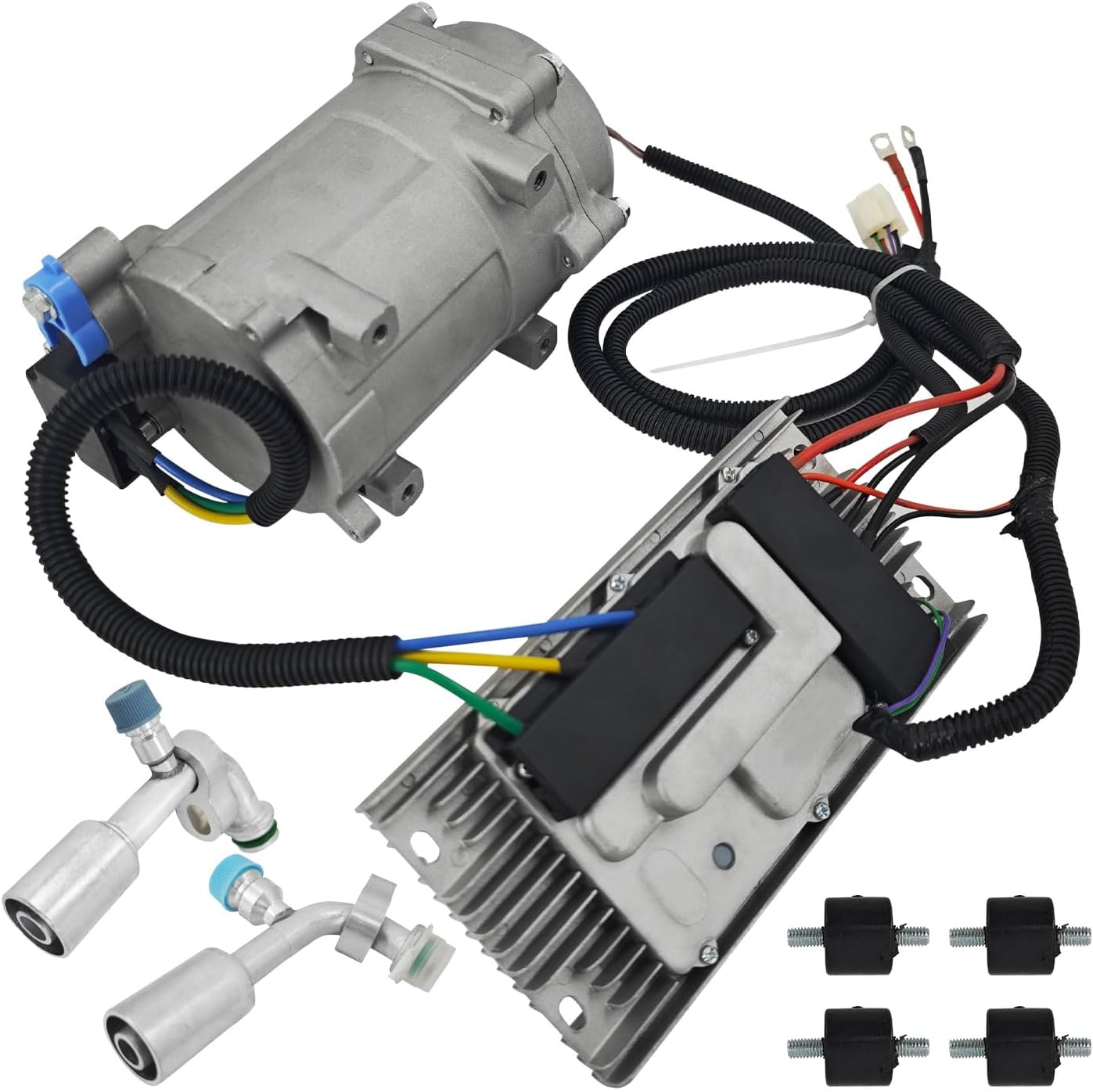 Universal AC Electric Compressor 20cc/r Air Conditioner Compressor AC.100.3851 for 12V Auto Compressor for R134a