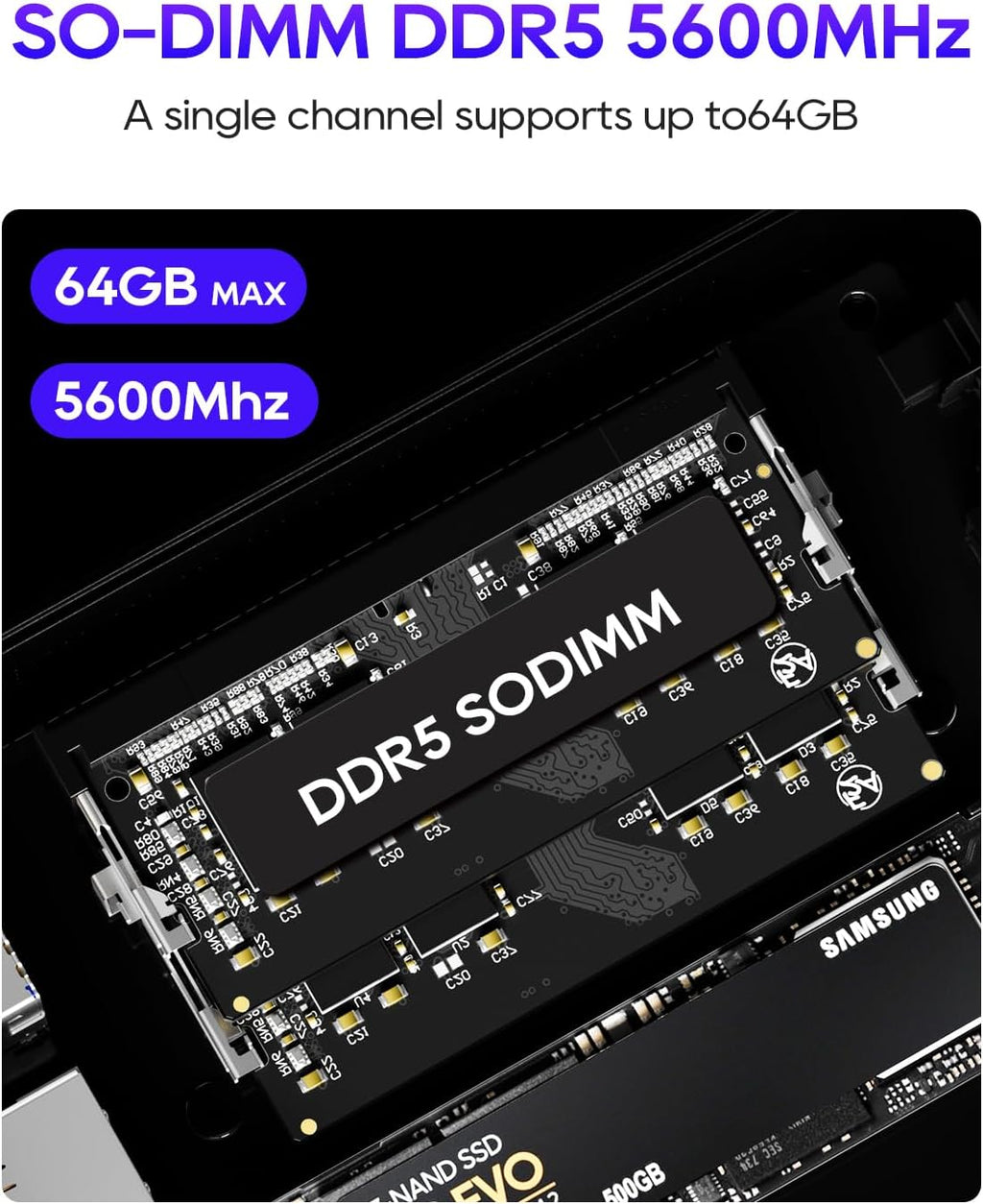 AOOSTAR GEM12 + AMD R7 PRO 8845HS Mini PC, Barebone Mini Gaming PC with OCULINK/ 2*USB4/HD2.1/1 xDP 1.4, 2X 2.5G LAN,2*M.2 Slots,Support Openclaw