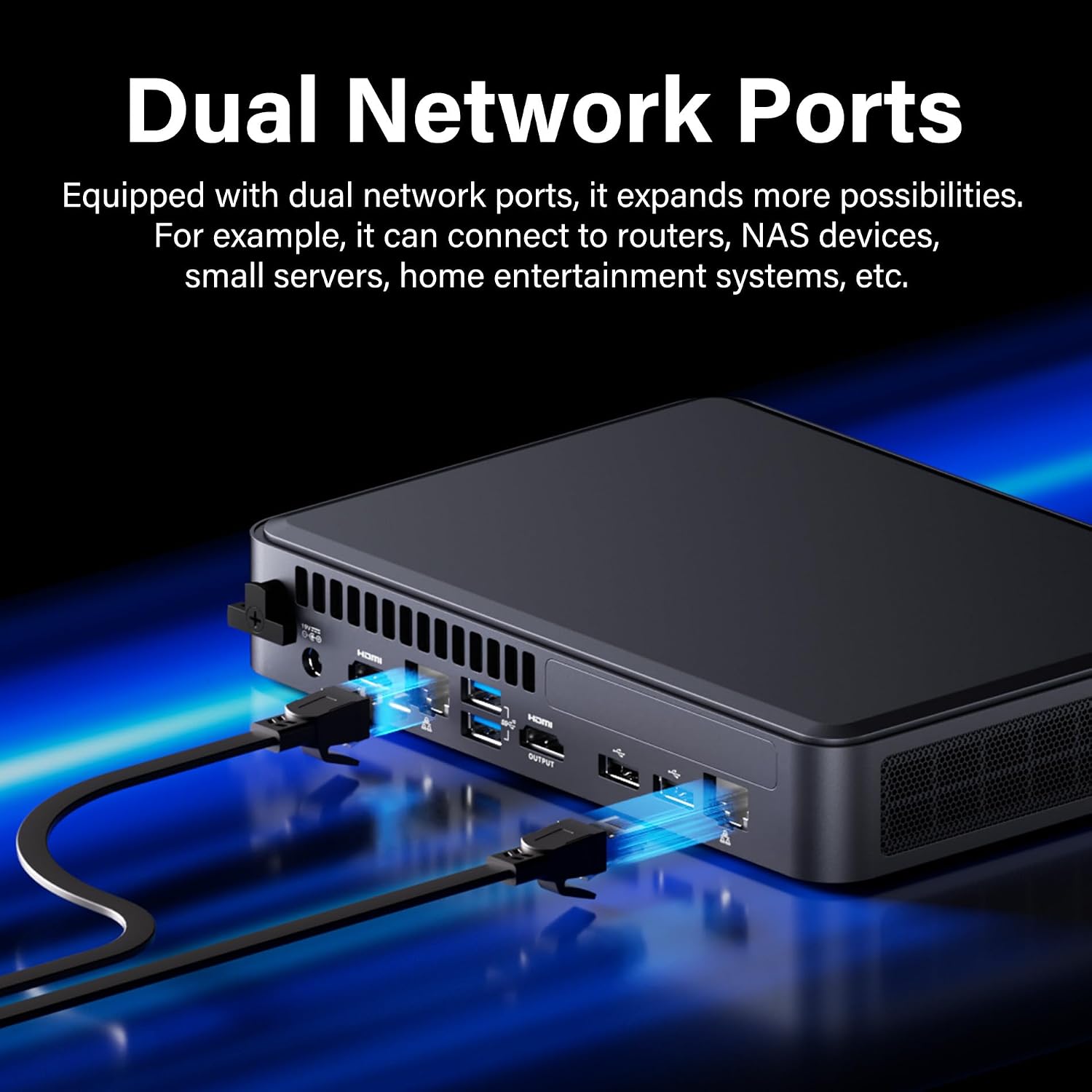 Intel NUC Pro Chassis Element mini pc，Built-in NUC 8 Compute Element, Core i5-8365U, 8GB RAM, 256GB SSD, Intel vPro Platform, Win 11 Pro, Dual GbE, 2×HDMI, WiFi 5, BT 5.1, Industrial/Business computer