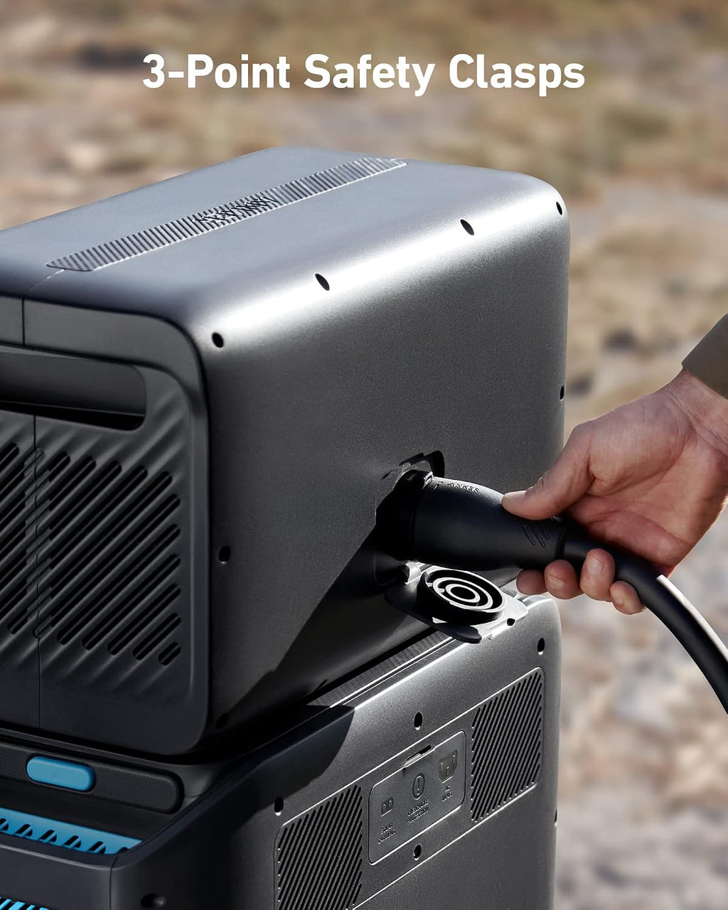 Anker Powerhouse 760 Portable Power Station Expansion Battery (2048Wh), 6× Longer Lifespan LiFePO4 Batteries, 2048Wh Extra Battery SOLIX F2000