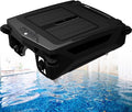 Pool Surfa-ce Cleaning Robots with Dual Charging Mode, Cordless Auto-Cleaning, Intelligent Steering Function, Easy to Clean Skimmer Basket