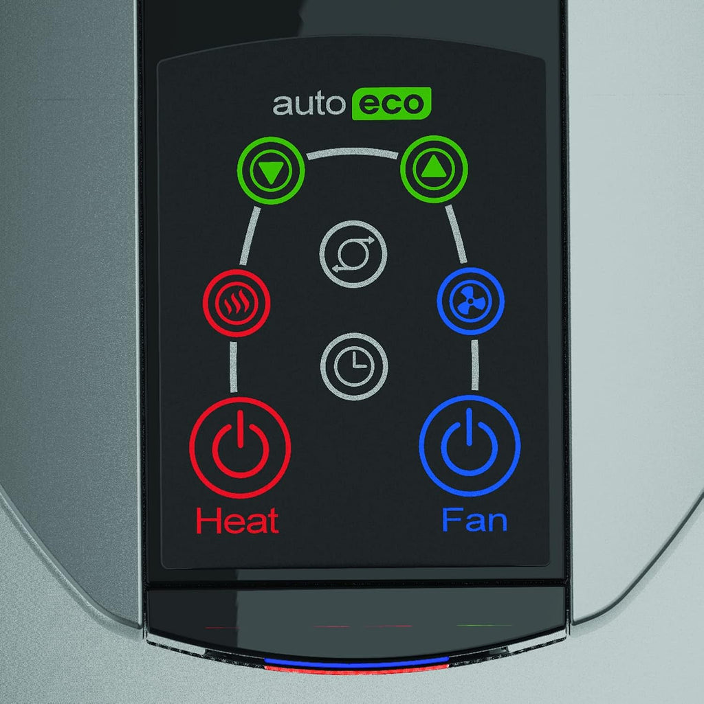 Lasko Oscillating All Season Tower Fan and Space Heater in One for Home with Adjustable Thermostat, Overheat Protection, 4 Fan Speeds, 3 Heat Settings and Remote, 42 Inches, 1500W, Gray, FH515