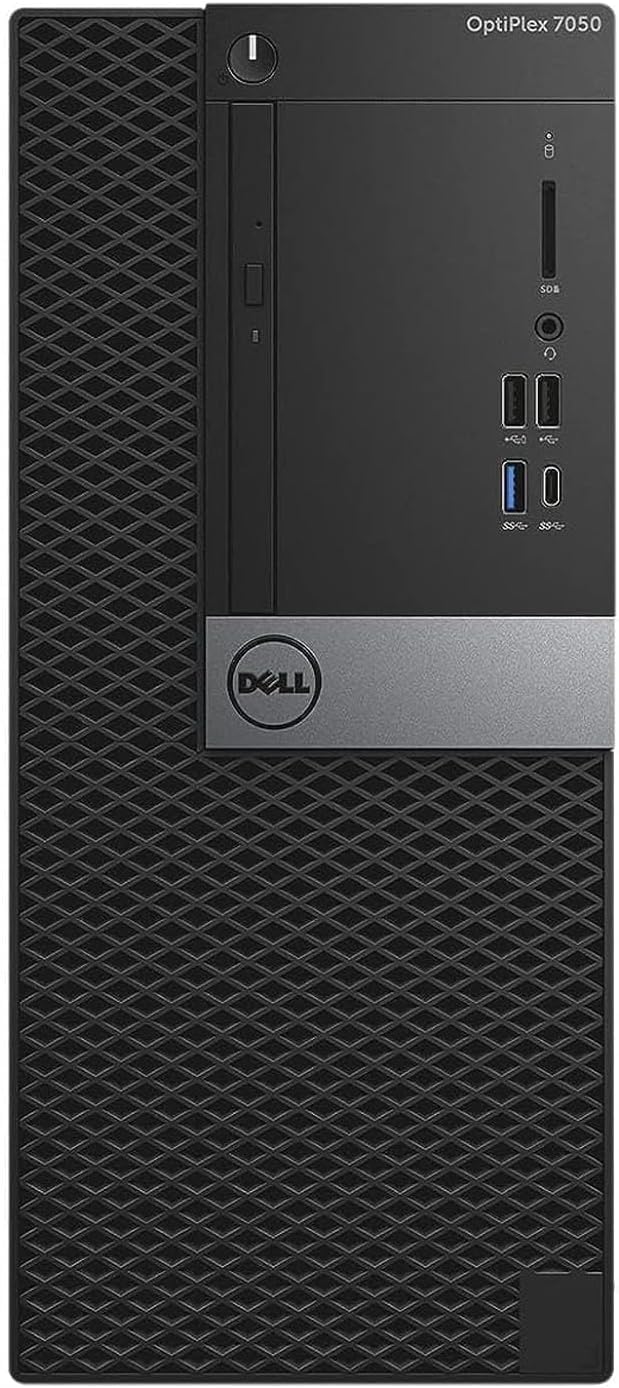 Dell Optiplex 7050 Mini Tower PC Desktop Computer, Windows 11 Pro, 16GB RAM, 256GB SSD, Core i7-7700, USB WiFi+BT, Keyboard, Mouse, No DVD(Renewed)