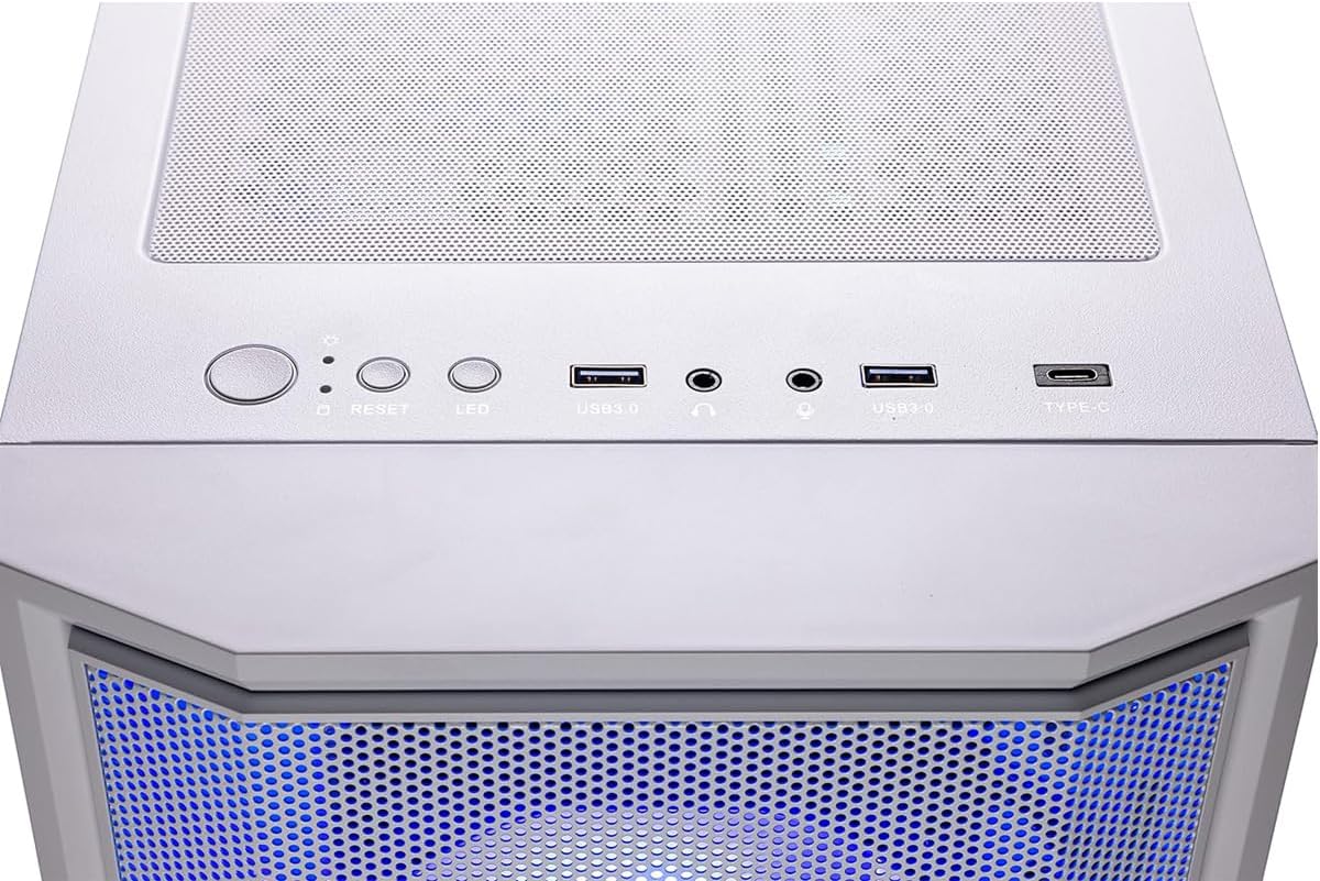 Skytech Gaming Archangel Gaming PC, AMD Ryzen 7 5700 3.7GHz, NVIDIA RTX 5060 Ti 8GB VRAM, 1TB NVMe SSD, 16GB DDR4 RAM 3200, 650W Gold PSU, WI-FI 5, Windows 11, Desktop