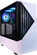Periphio Castle Prebuilt Gaming PC - AMD Ryzen 7 5700G CPU (4.6GHz Turbo) | Radeon Vega 8 iGPU (4GB) | 1TB M.2 NVMe SSD Storage | 16GB DDR4 RAM | Windows 11 Gaming Desktop Computer | 5G-WiFi + BT…
