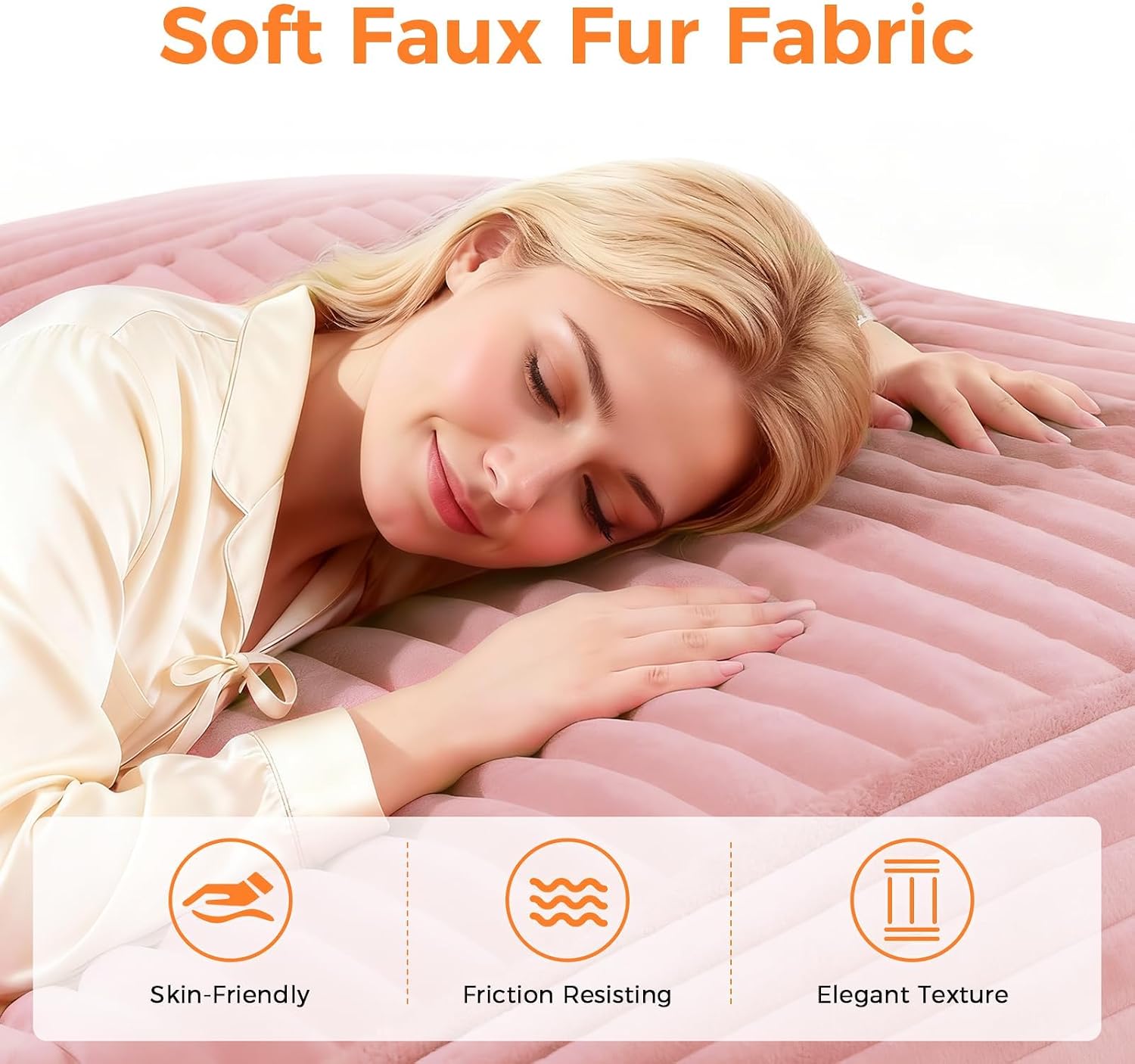 3 in 1 Giant Bean Bag Chair, Convertible Bean Bag Bed for Adults and Kids, Oversized Comfy Memory Foam Floor Sofa with Machine Washable Cover for Living Room, Bedroom & Dorm(Pink)