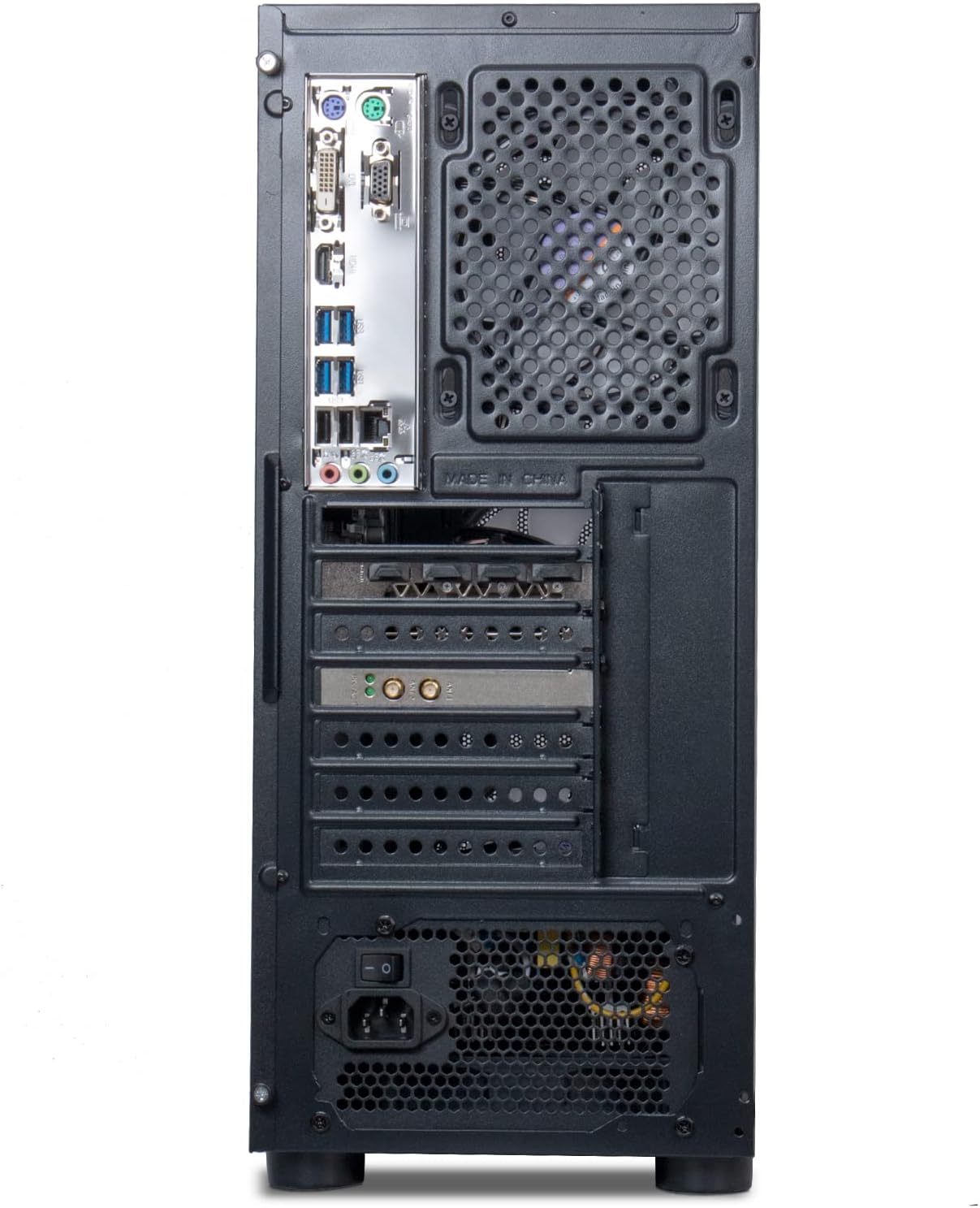MXZ Gaming PC Desktop Computer, AMD Ryzen 5 5600X, RTX 5060, 16GB DDR4, NVME 1 T SSD, 6RGB Fans, Win 11 Pro Ready, Gamer Desktop Computer(R5 5600X| RTX5060)