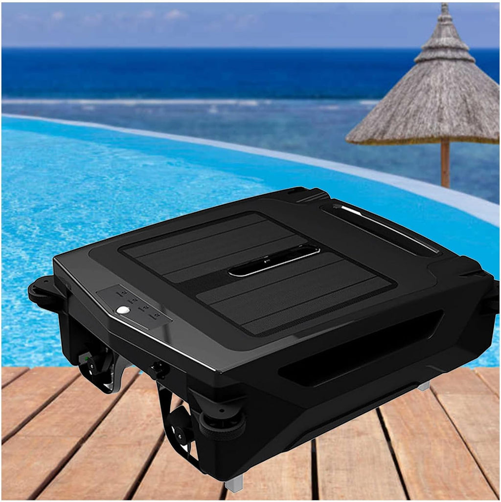 Pool Skimmer Robot with Solar Panel Automatically Design, Pool Surface Skimmer Robotic,Automatic Pool Skimmer