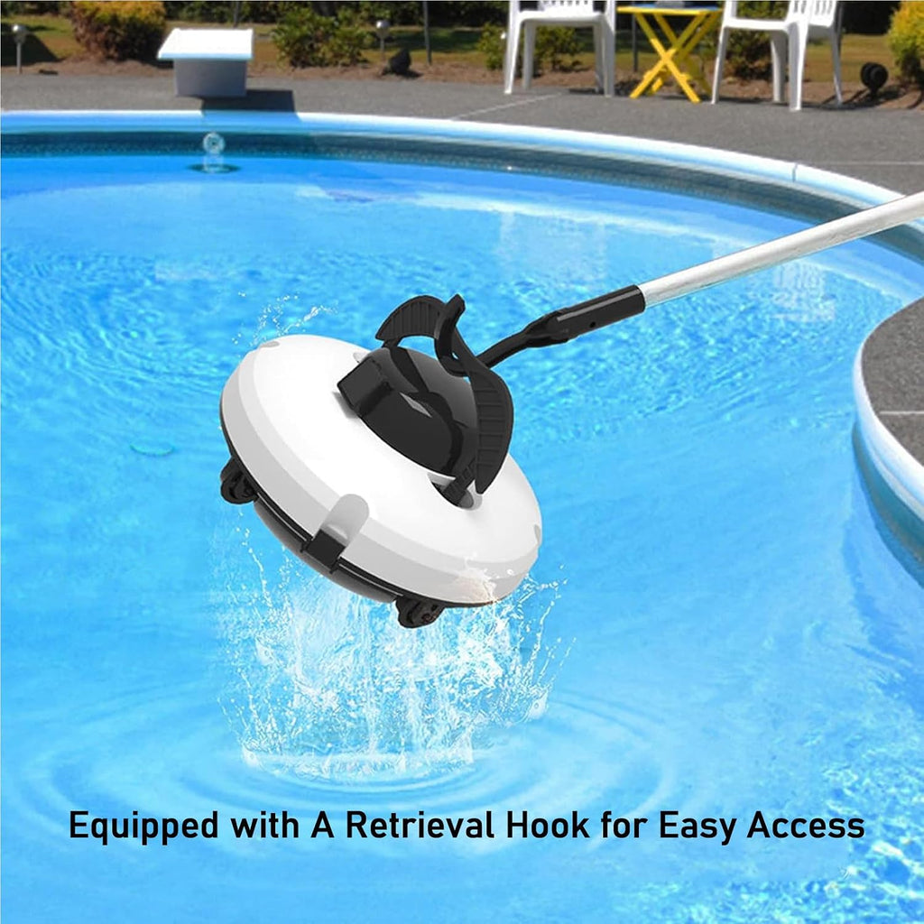 Smart Cordless Robotic Pool Cleaner Self Parking Swimming Pool Cleaning Robot Brushed Motor Strong Suction Vacuum Lasts 120 Mins
