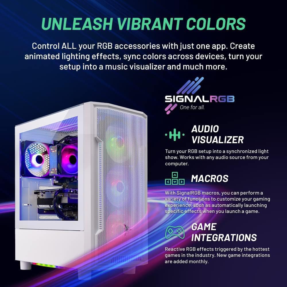 Skytech Gaming Archangel Gaming PC, AMD Ryzen 7 5700 3.7GHz, NVIDIA RTX 5060 Ti 8GB VRAM, 1TB NVMe SSD, 16GB DDR4 RAM 3200, 650W Gold PSU, WI-FI 5, Windows 11, Desktop