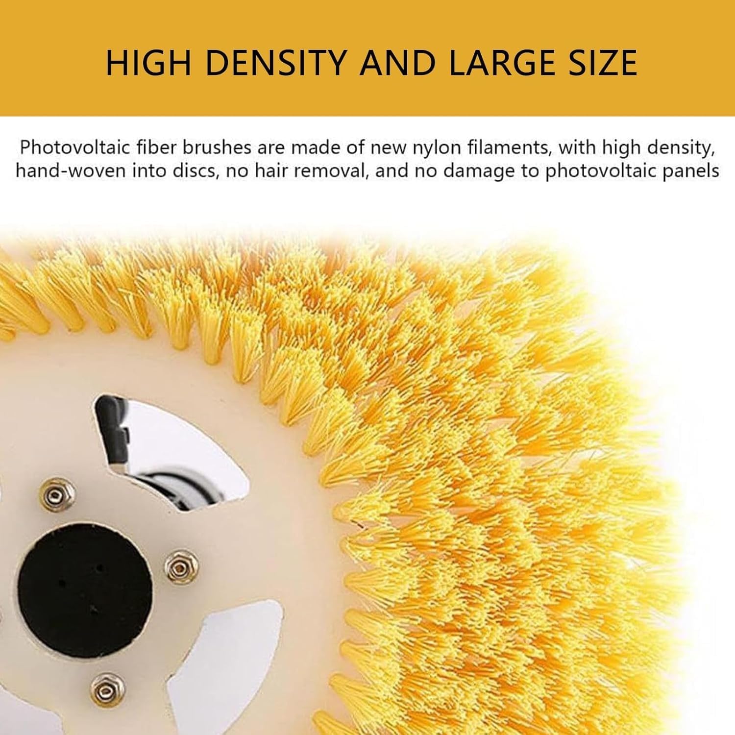 Electric Solar Panel Cleaning Brush Dual Head, Telescopic Rod PV Panel Wash Cleaning Machine, Double Head Equipment Solar Cleaner Robot,Electric Water Fed Pole Kit (Gpbb5.5m)