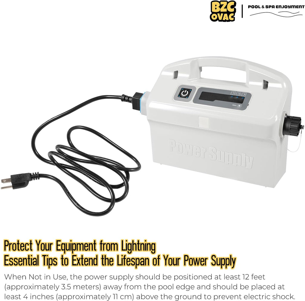 9995672-US-ASSY Advanced Power Supply Box for Maytronics - 180W with Weekly Timer for Dolphin Pool Cleaners - Power Cord to Robot Included