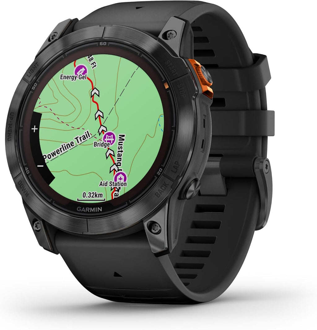 Garmin fēnix 7X Pro - Solar Edition (No Wi-Fi) Multisport GPS Smartwatch, Built-in Flashlight, Solar Charging Capability