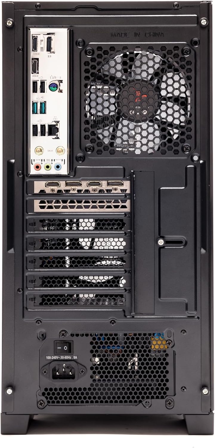 Skytech Gaming Nebula Gaming PC, Intel i5 14400F 2.5GHz, NVIDIA RTX 5060 Ti 8GB VRAM, 1TB NVMe SSD, 16GB DDR5 RAM 5200, 650W Gold PSU, Wi-Fi, Win 11, Desktop