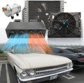 24V 12000 BTU Under Dash Air Conditioner with Heating, Universal 24 Volt A/C Kit System, Electric 24V DC Underdash AC Unit Quiet, Fast Cooling for Classica Car, Automotive, Truck, ATV, Pickup,Tractor