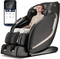 EASPEARL Massage Chair, Zero Gravity Massage Chairs Full Body with APP, Phone Holder, Waist and Calf Heat, Thai Stretch, Body Scan, USB Port, Bluetooth Speaker, Shiatsu Massage Recliner (Black)