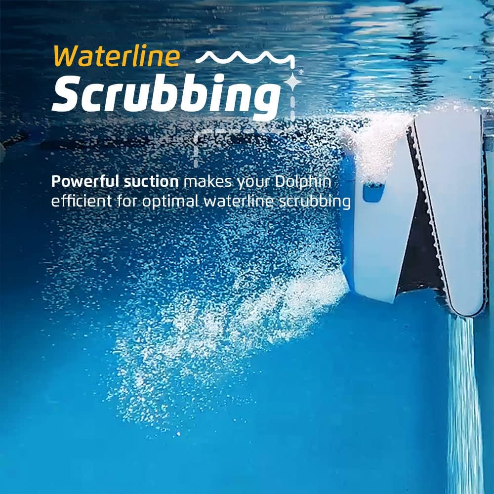 Dolphin Proteus DX5i Wi-Fi Automatic Robotic Pool Vacuum Cleaner Includes Ultra-Fine Filters for an Ultimate Clean, Ideal for In-Ground Pool up to 50 Feet in Length