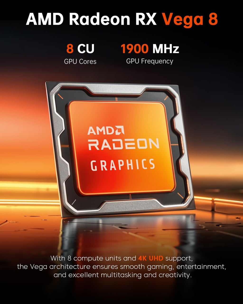ACEMAGICIAN Kron Mini K1 Mini PC Gaming, AMD Ryzen 7 5700U, 16GB DDR4 512GB SSD Mini PC Computers Micro Desktop PC 4K Triple Display WiFi6 BT5.2