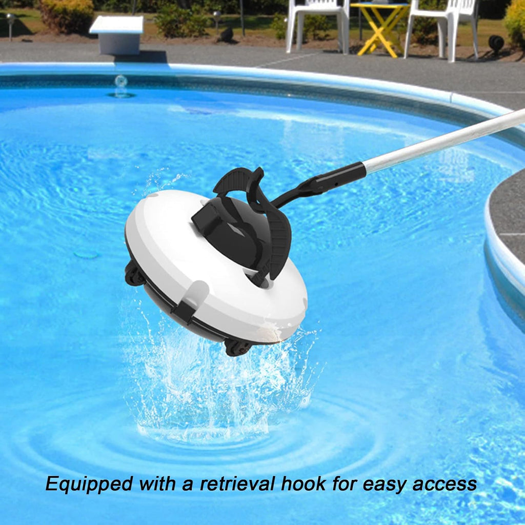 Fully Automatic Pool Vacuum Cleaner - Wall Climbing Pool Cleaning Robot For Above Ground & In-Ground Pools - Intelligent Cordless Pool Cleaners