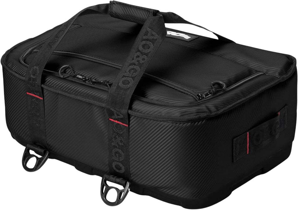 AO Coolers Stow-N-Go Carbon Soft Cooler, Low-Profile, Leakproof with High-Density Insulation, Holds Ice for 24 Hours