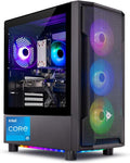 Skytech Gaming Shadow Desktop PC, Intel i5 13400F 2.5 GHz (4.6GHz), AMD RX 9060XT 8GB, 1TB NVMe SSD, 32GB DDR5 RAM 5200 RGB, 650W Gold PSU, Wi-Fi, Win 11