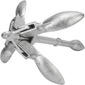 Folding Anchor, Marine Anchor 1.5kg/3.31lb Universal Carbon Steel High Hardness Secure Folding Grapnels,for Small Boats Canoe Paddle Boards