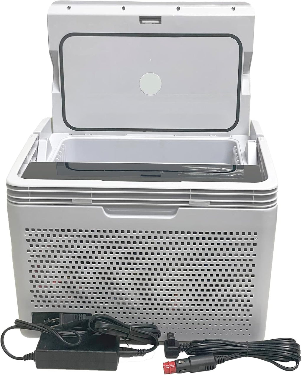 Accucold MOMCUBE™ Portable Refrigerator/Freezer for Breast Milk, 12/24V DC Power Cord, 100-240V AC Standard Wall Outlet, Cooling Range -20℃ to 20℃/-4℉ to 68℉ for Truck, Van, RV, Camper, SUV, Boat