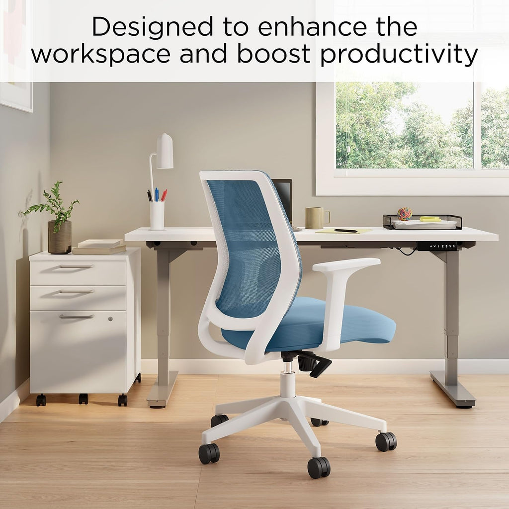 Staples Ergonomic Task Chair, Fabric, Ergonomic, Swivel