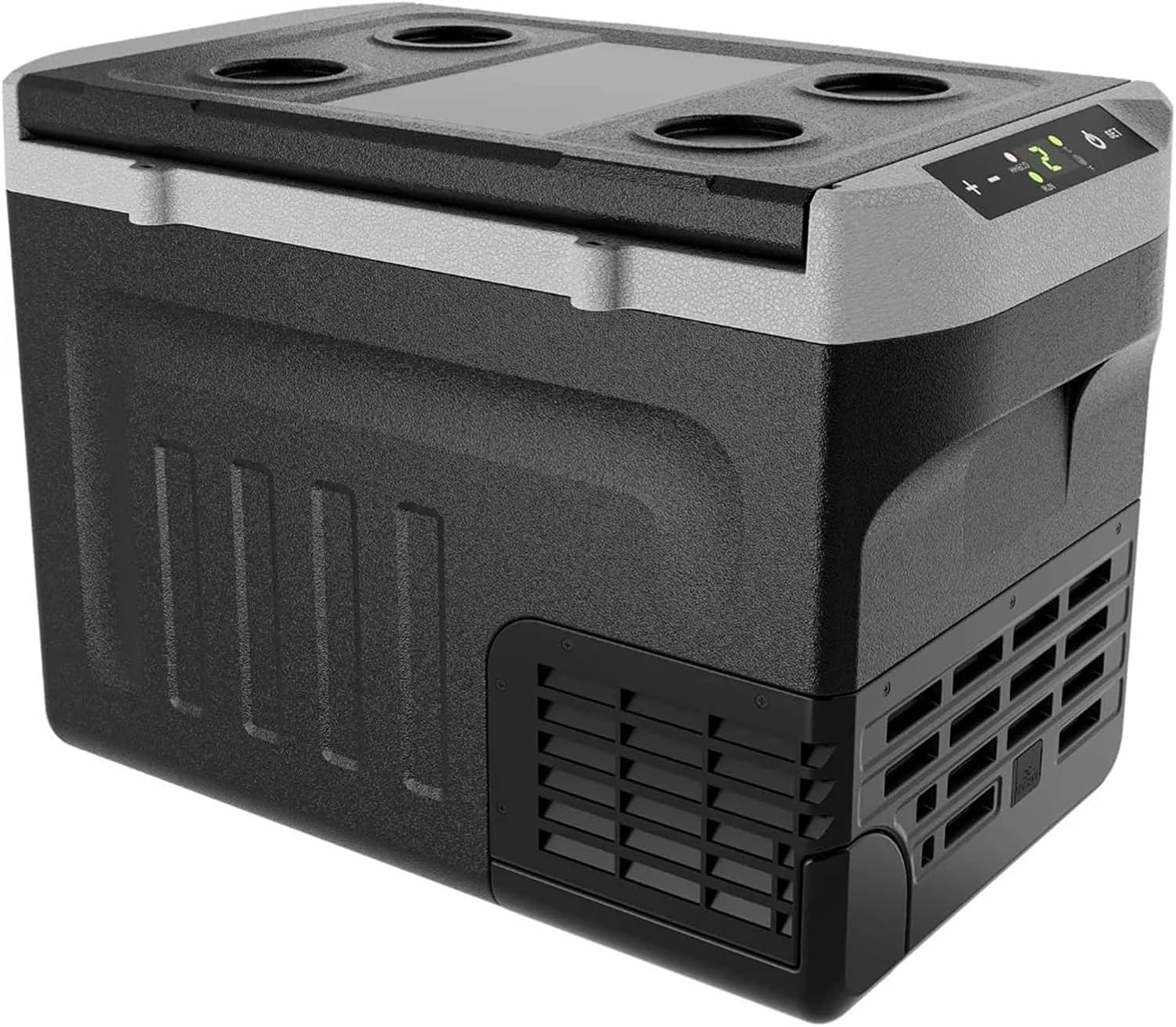 12V Car Refrigerator, 32QT (30L), 12V Compressor Electric Cooler -4 ° F~68 ° F, 12/24V DC And 110-240V AC, Used For Camping(32QT)