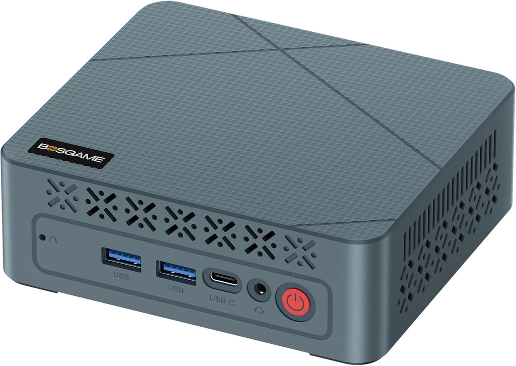 BOSGAME Mini PC Ryzen 5 3550H 11 Pro Mini Computers, 16GB DDR4 RAM 512GB PCIe SSD, Vega 8 Graphics Triple 4K 60Hz Displays, USB 3.2 x3, USB 2.0x1, HDMI x2, WiFi5 BT5.0